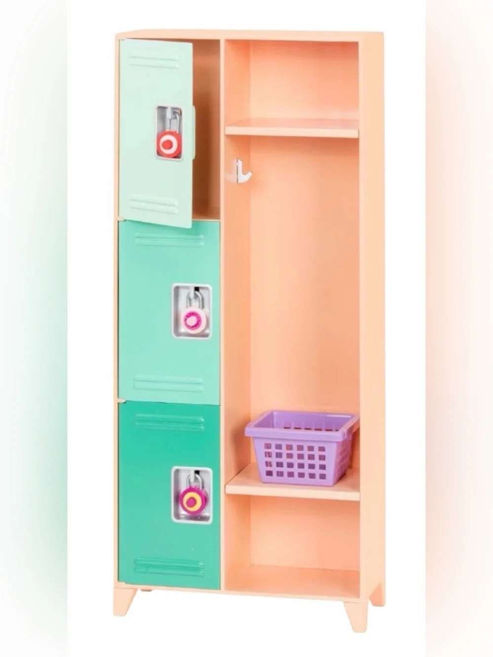 Our Generation, Classroom Cool Locker Set Deluxe, Accessory Set